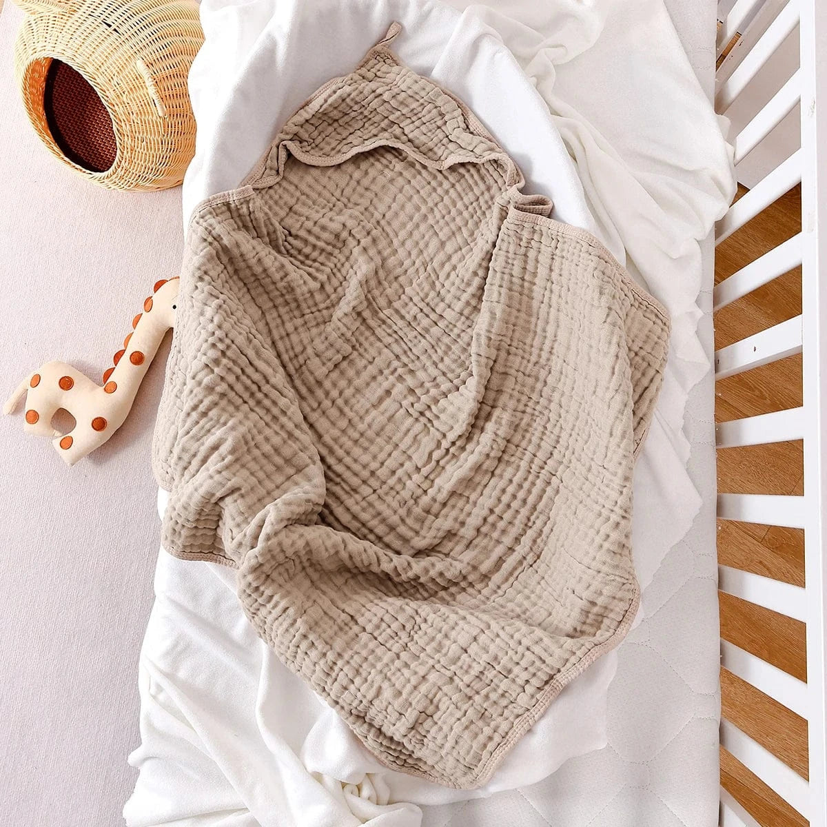 Cape de Bain Bébé 100% Coton