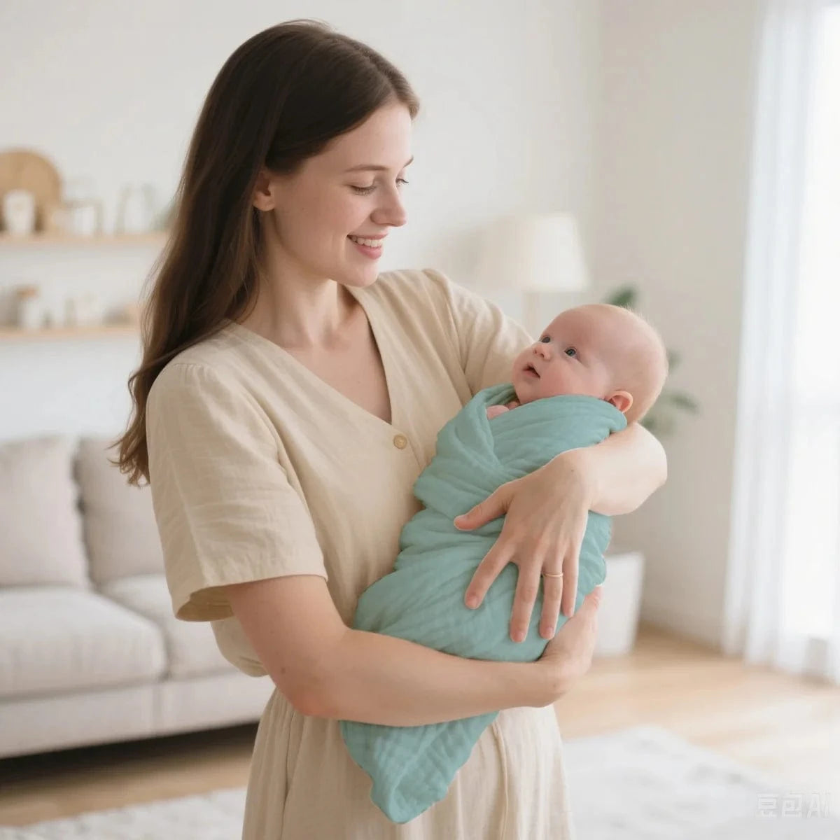 Cape de Bain Bébé 100% Coton