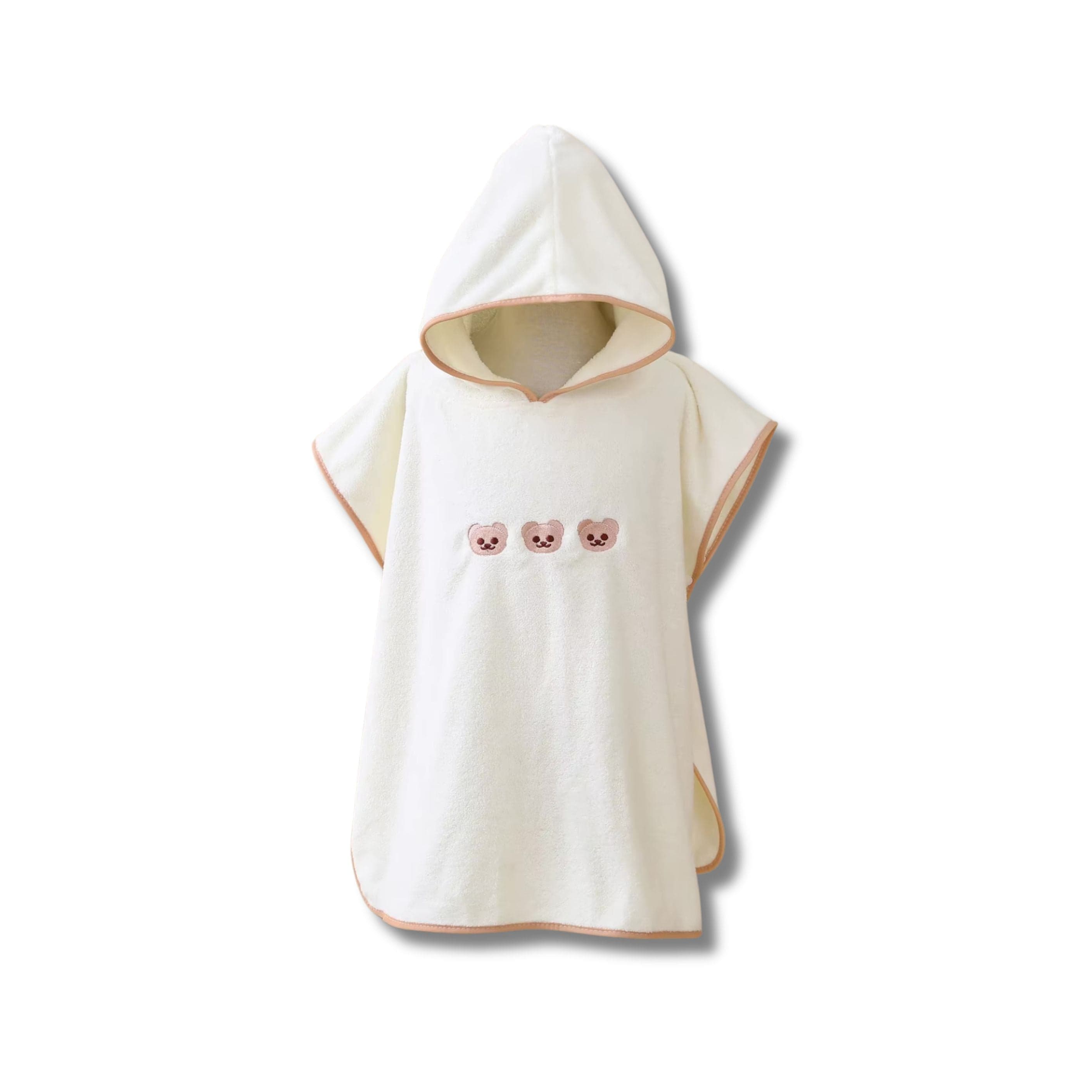 Cape de Bain Bébé Corail Velours