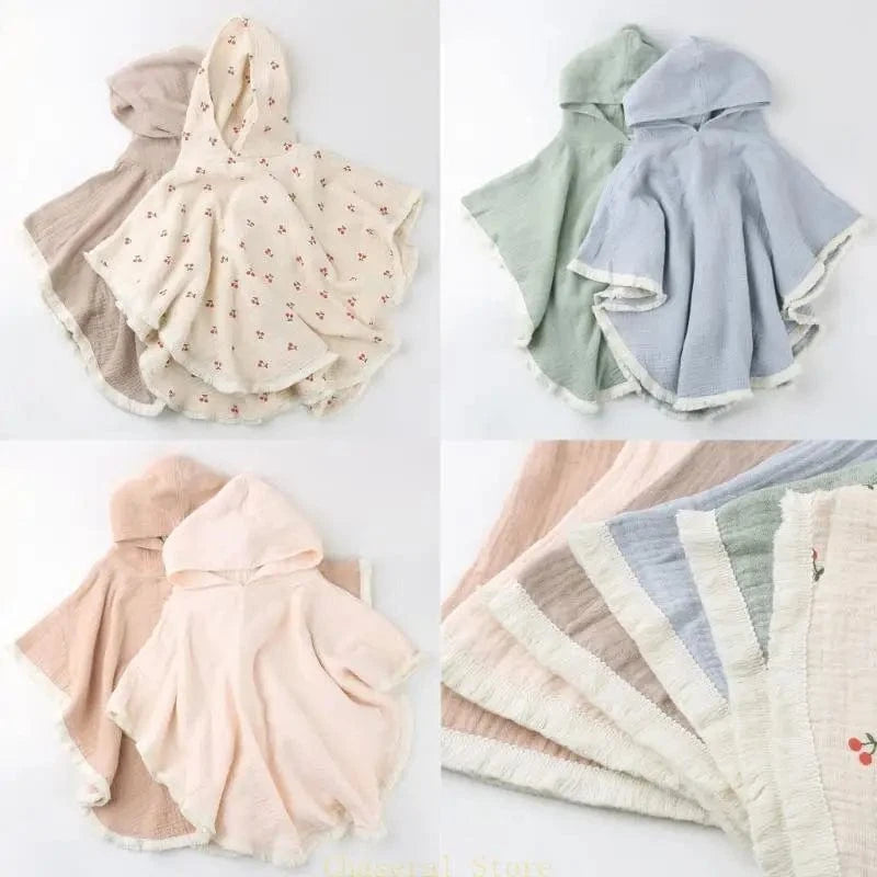 Cape de Bain Bébé Coton