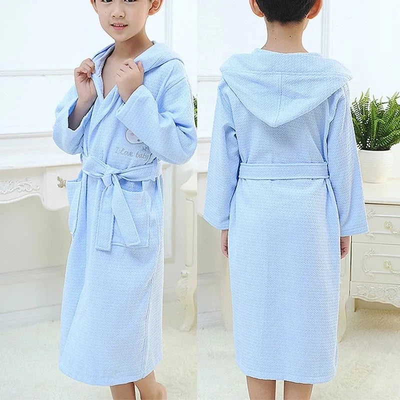 Peignoir de Bain Enfant Coton Épais