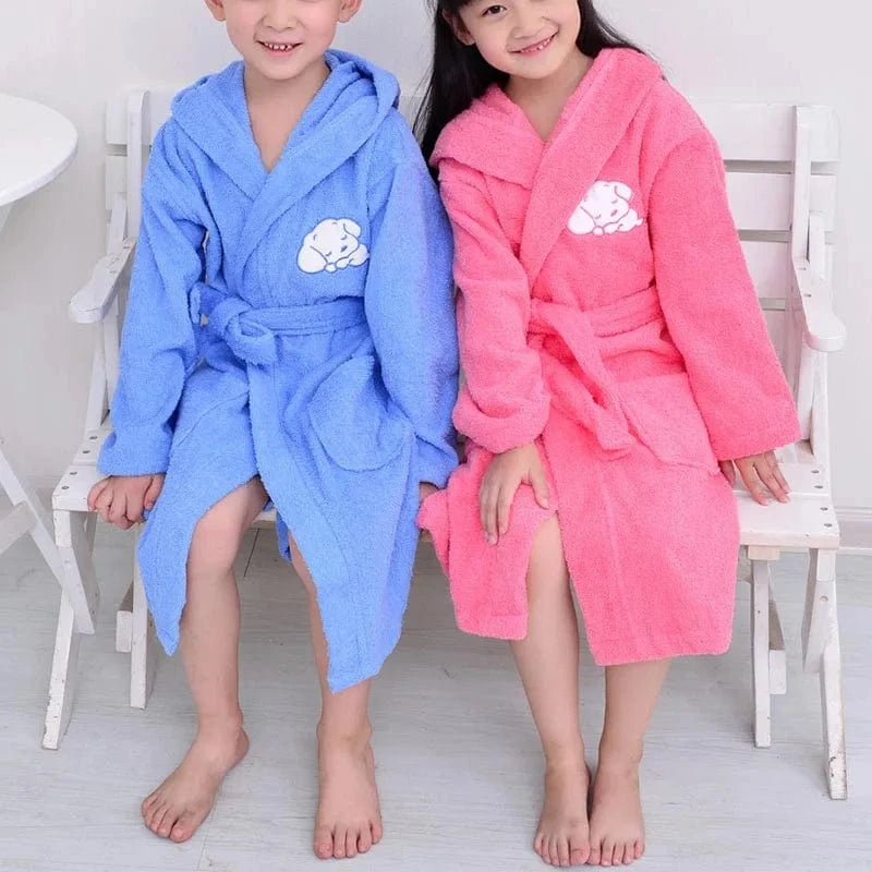 Peignoir de Bain Enfant Coton Épais