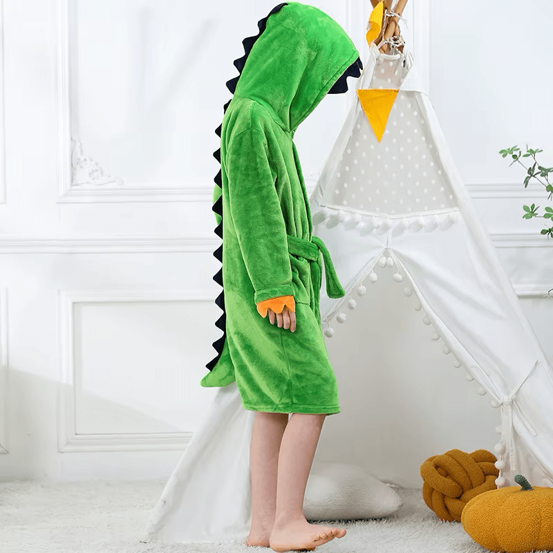 Peignoir de Bain Enfant Dinosaure