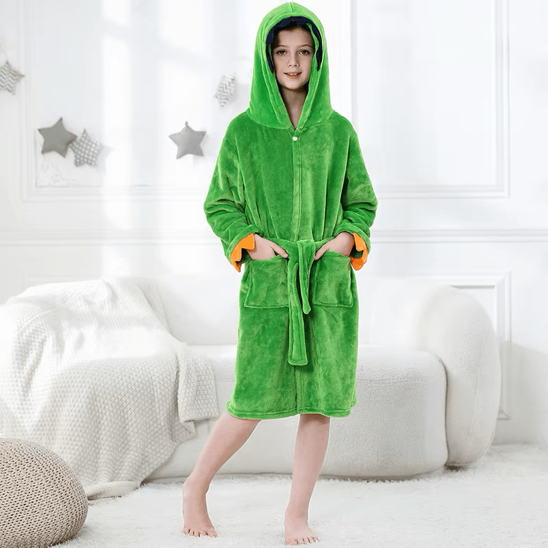Peignoir de Bain Enfant Dinosaure
