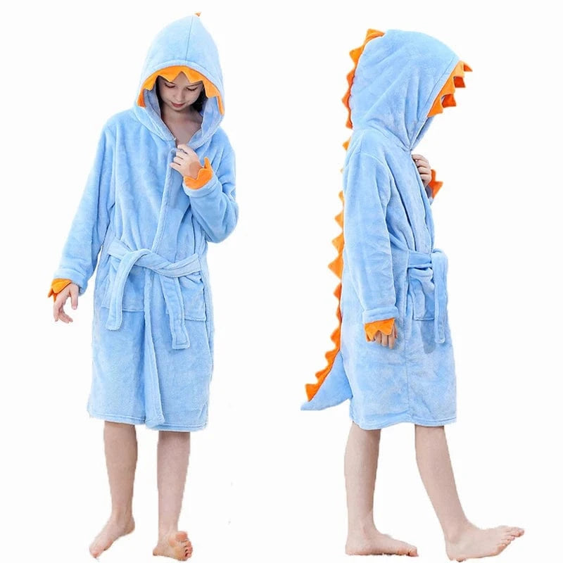 Peignoir de Bain Enfant Dinosaure