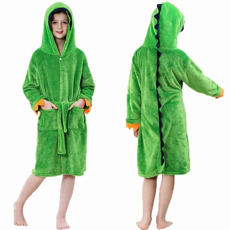 Peignoir de Bain Enfant Dinosaure