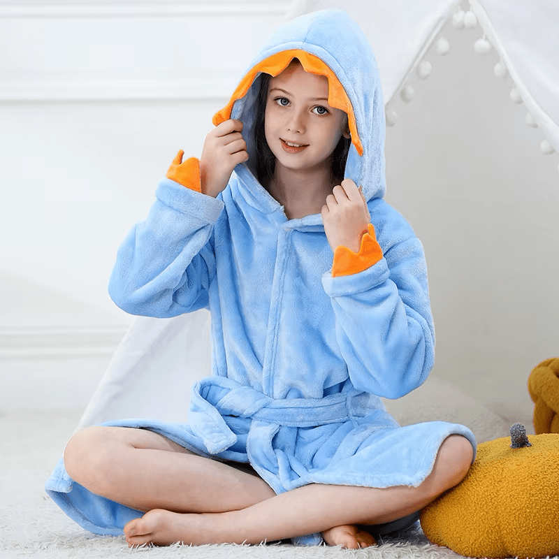 Peignoir de Bain Enfant Dinosaure