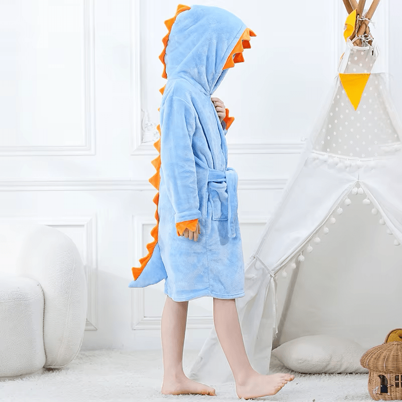 Peignoir de Bain Enfant Dinosaure
