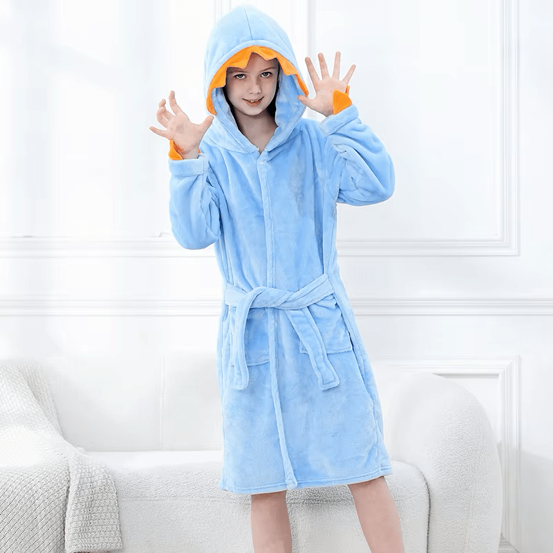 Peignoir de Bain Enfant Dinosaure