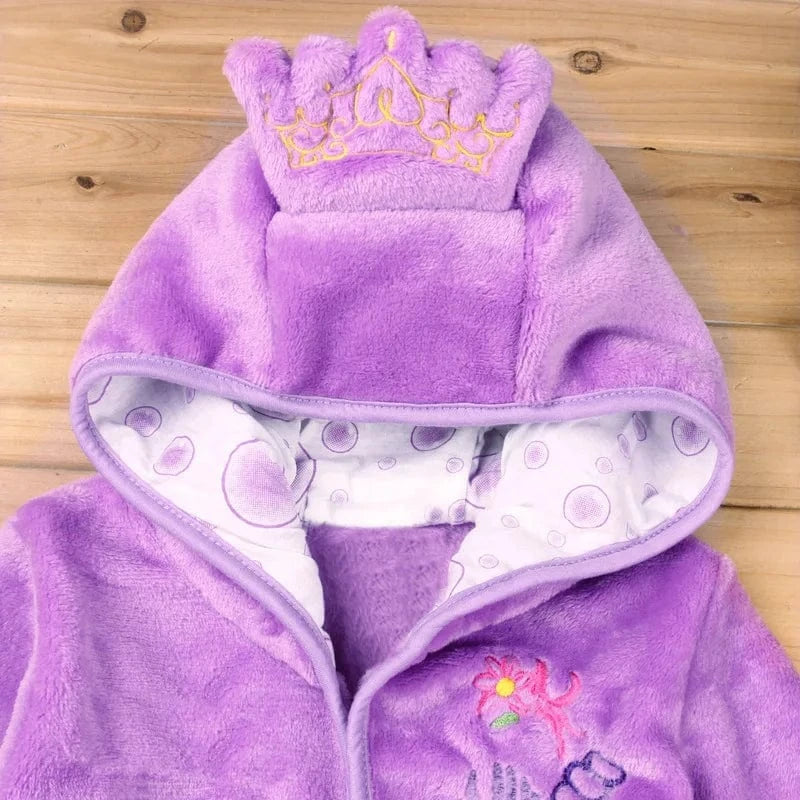 Peignoir de Bain Enfant Sirène