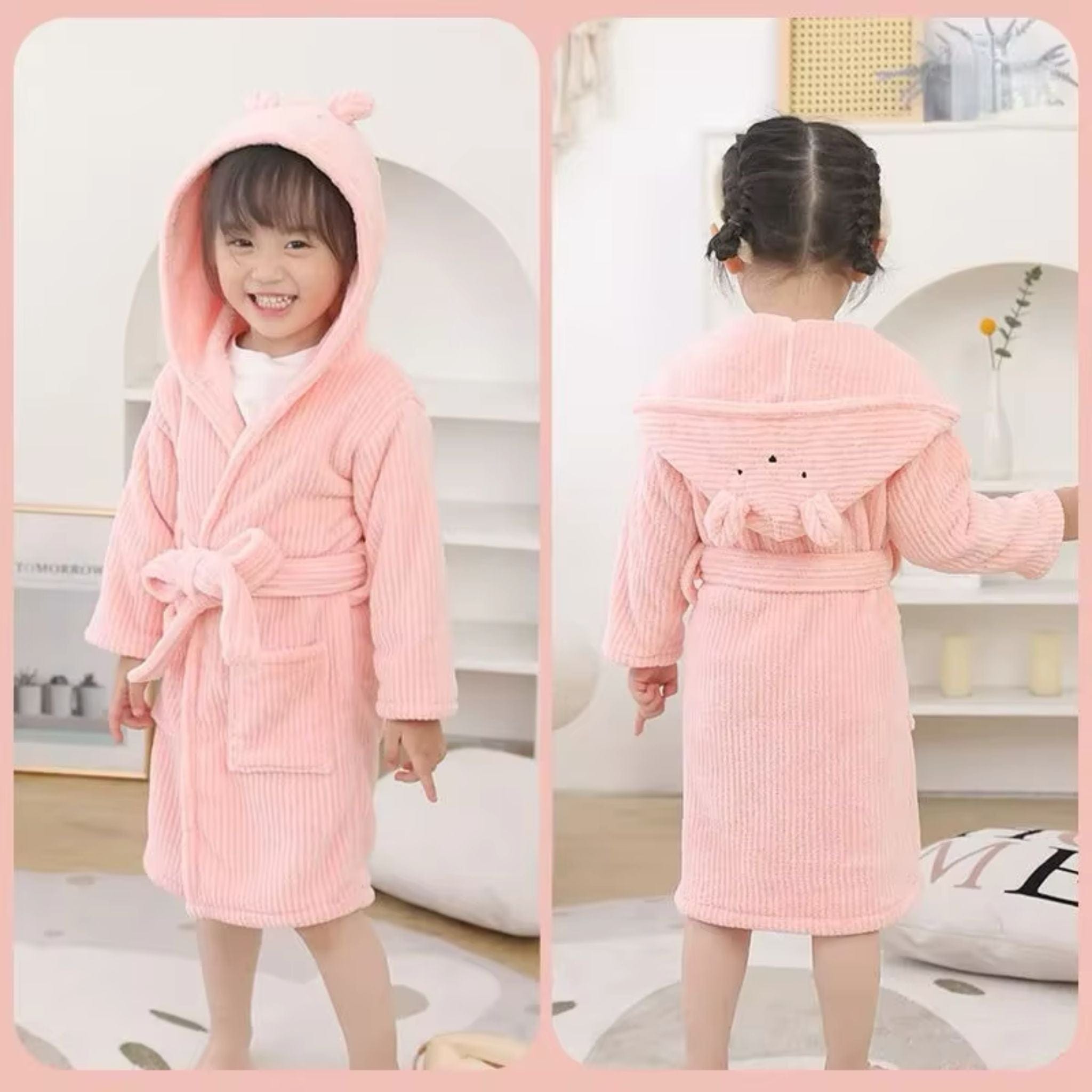 Peignoir Enfant Flanelle Fille & Garçon