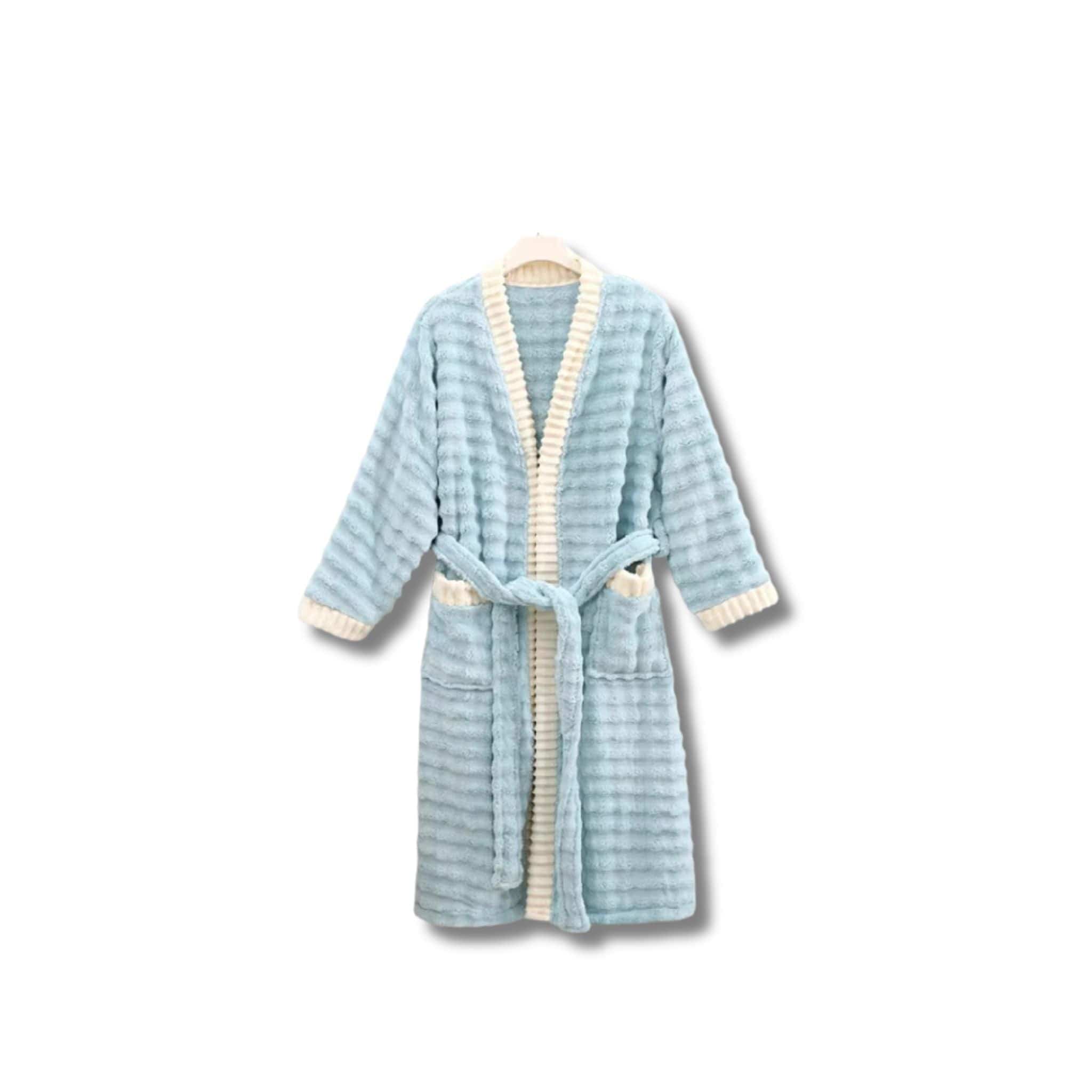 Peignoir Femme Polaire Velours Chaud