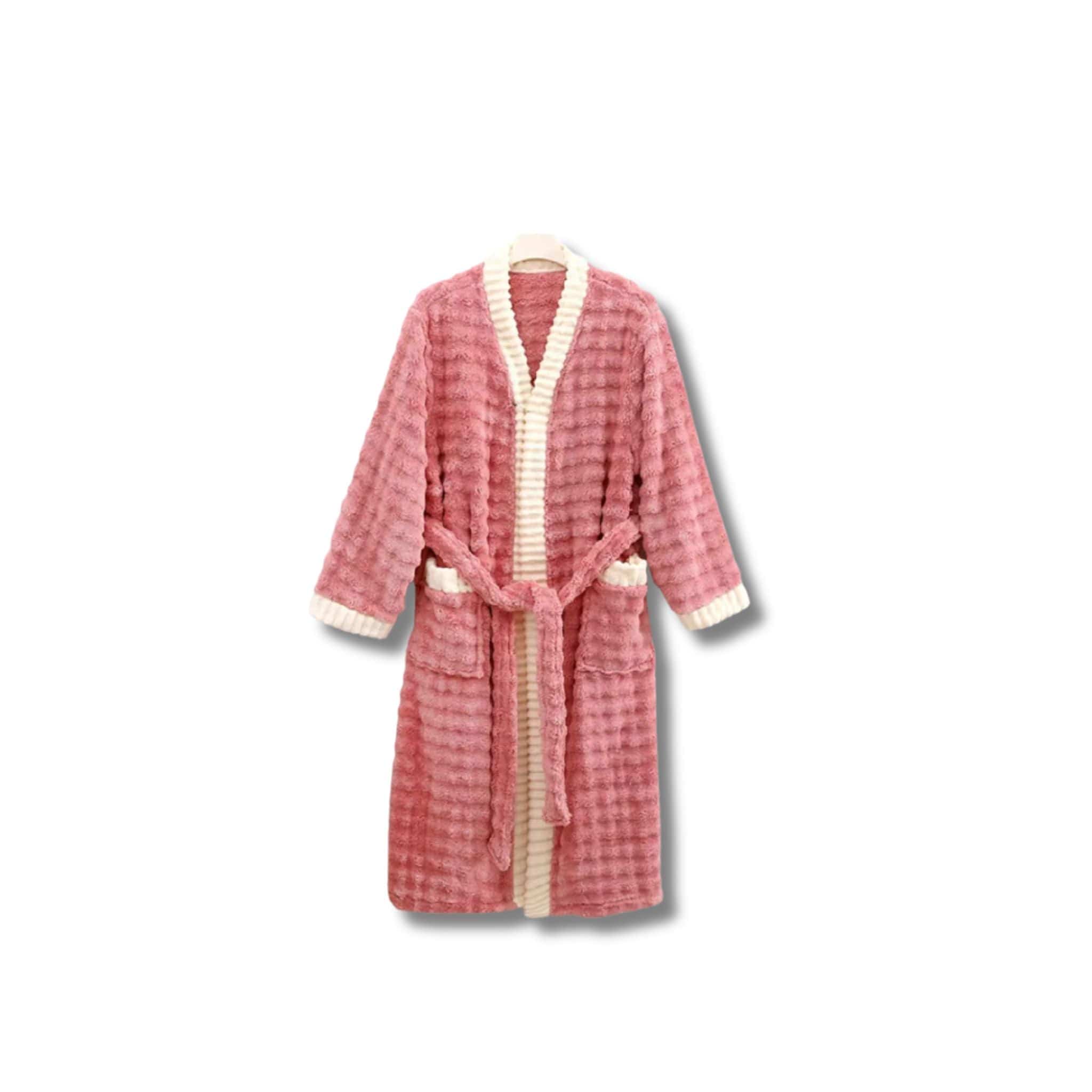 Peignoir Femme Polaire Velours Chaud