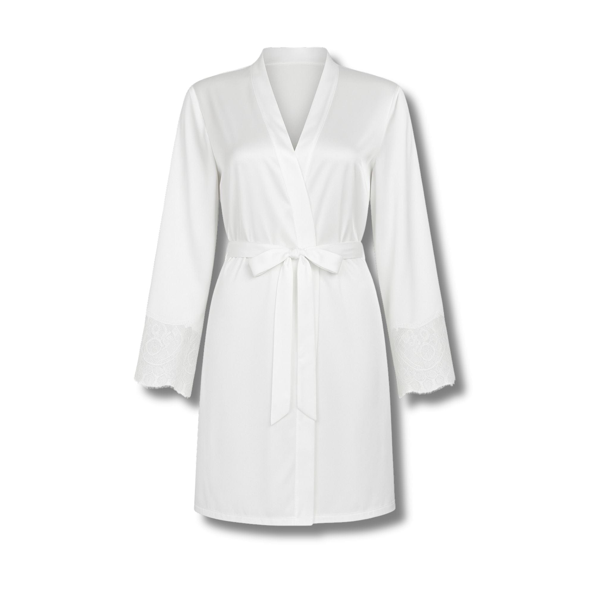 Peignoir Femme Satin Dos Transparent
