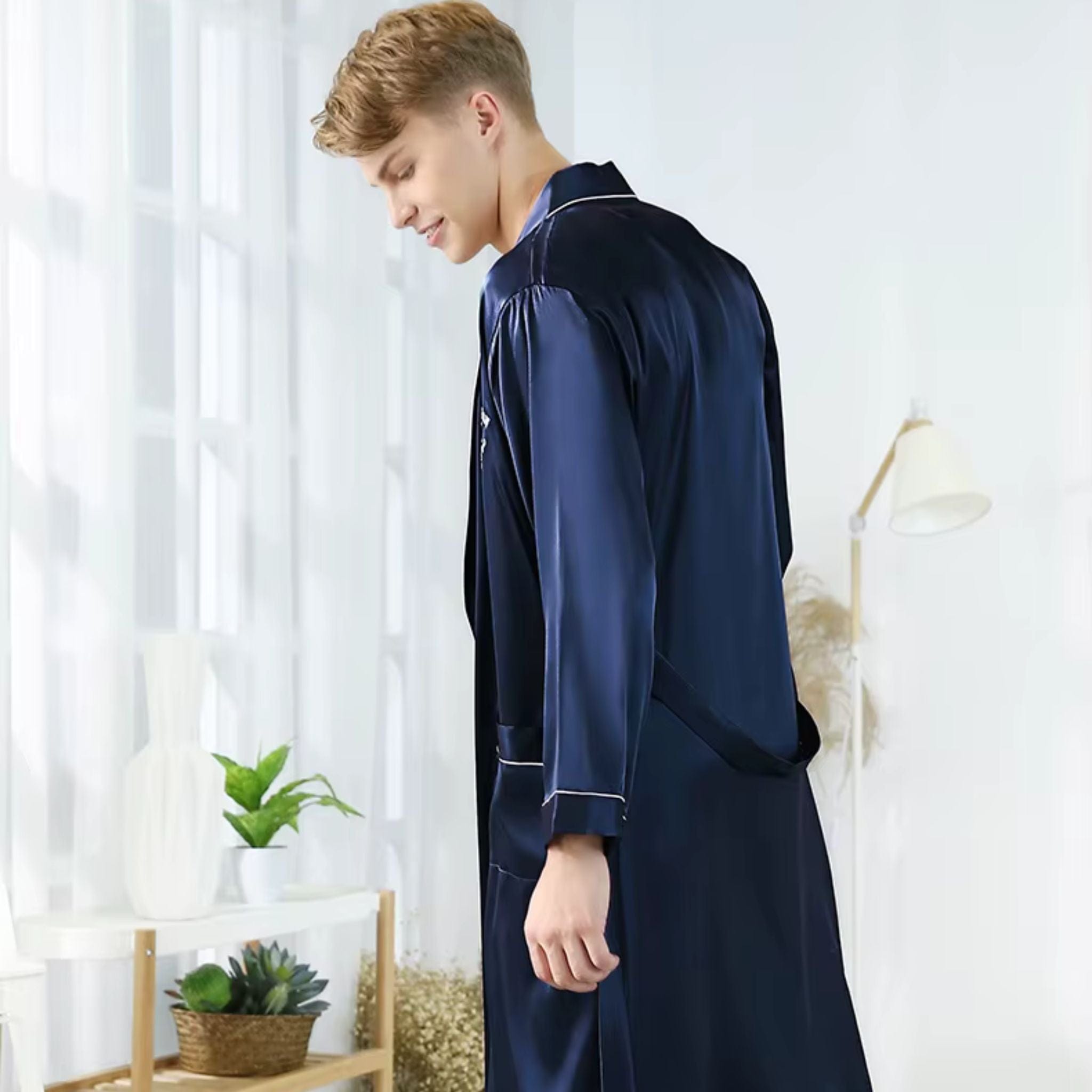 Peignoir Homme Luxe Ensemble