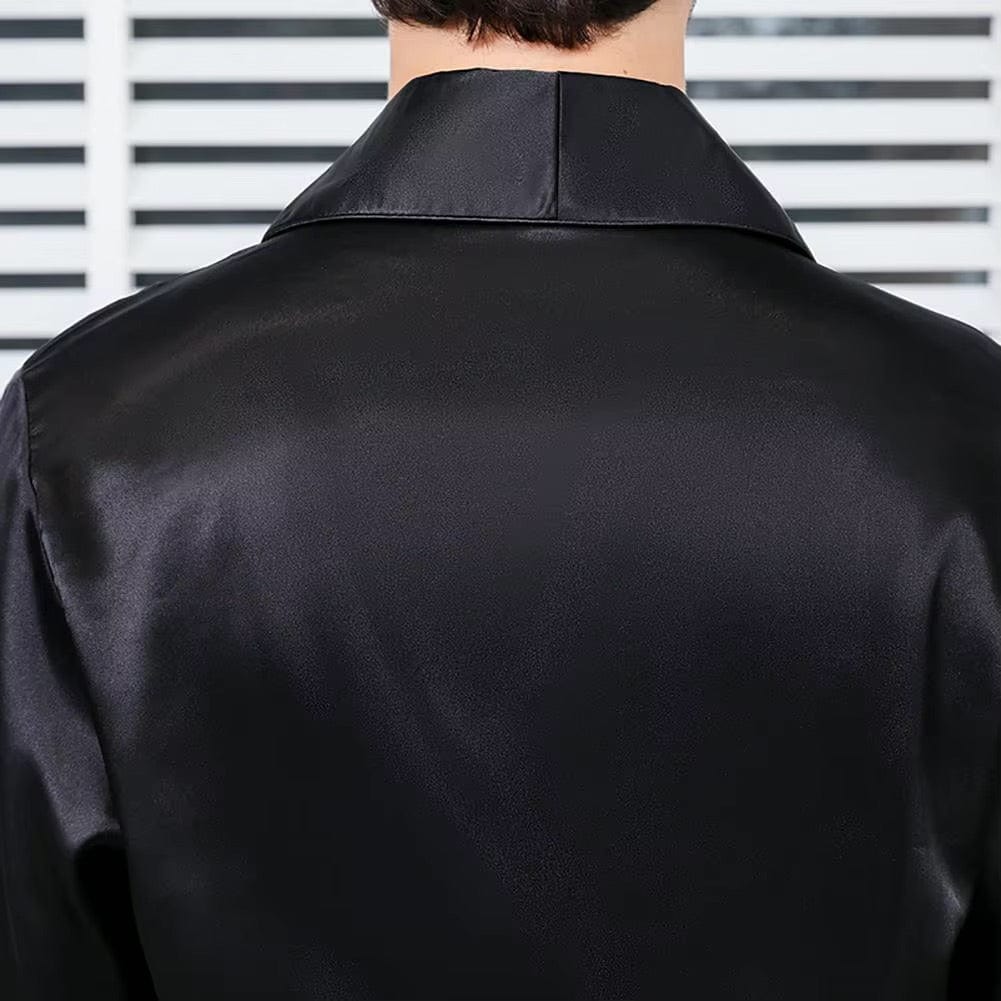 Peignoir Homme Luxe Imitation Soie