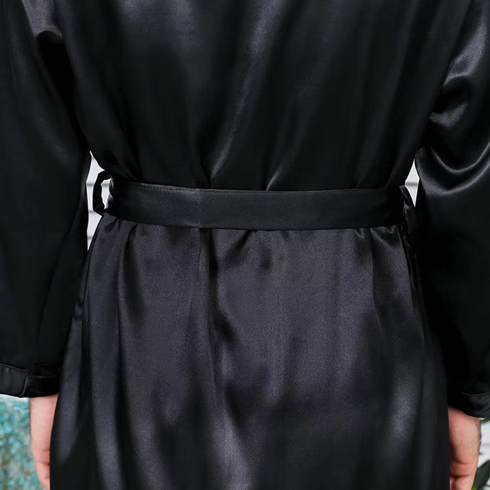 Peignoir Homme Luxe Imitation Soie
