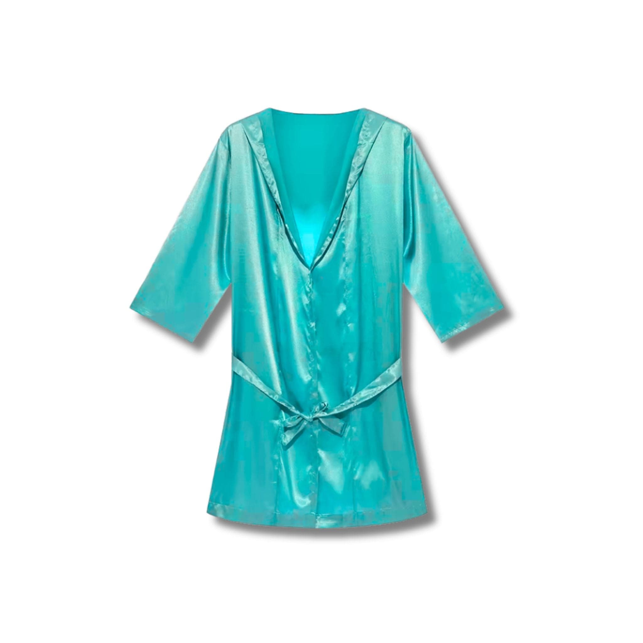 Peignoir Homme Luxe Satin Été