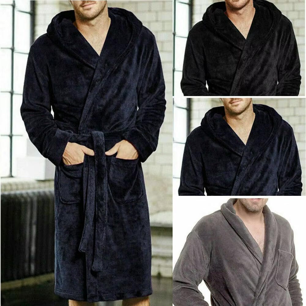 Peignoir Homme Polaire Chaude