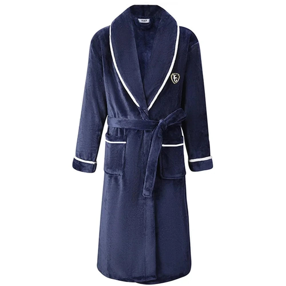 Peignoir Homme Polaire Flanelle Épaisse
