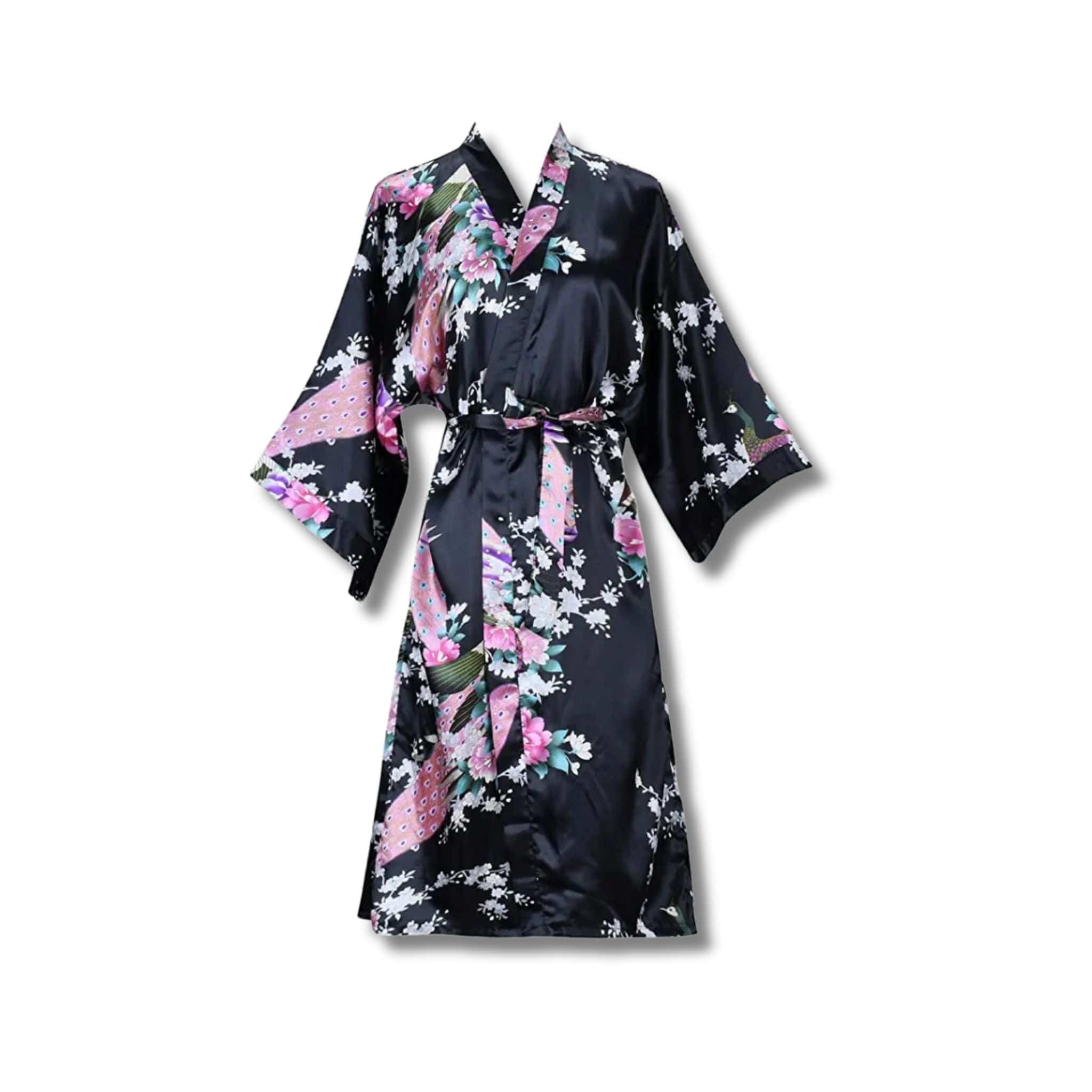 Peignoir Satin Femme Japonais