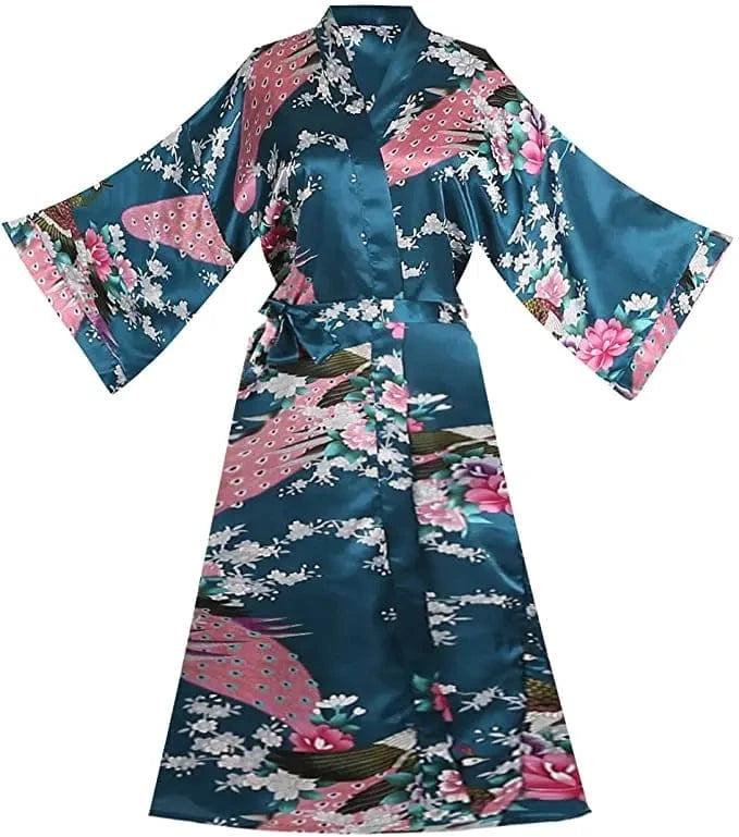 Peignoir Satin Femme Japonais