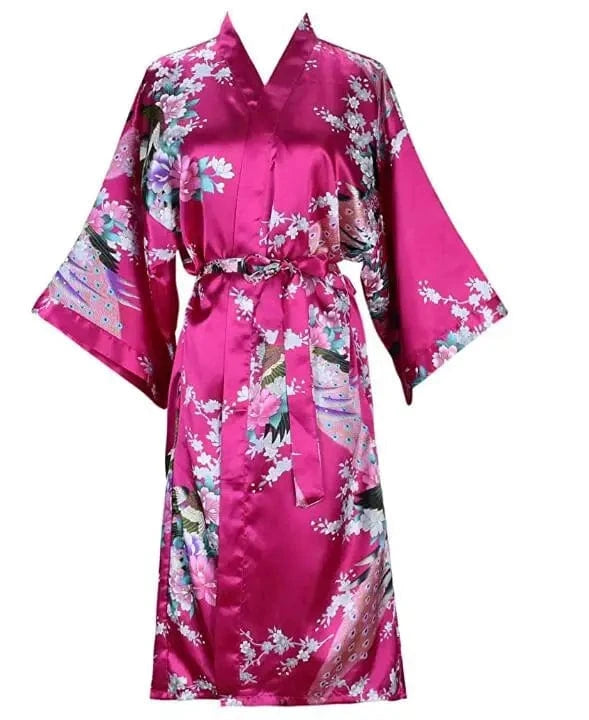 Peignoir Satin Femme Japonais