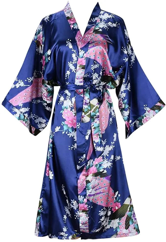 Peignoir Satin Femme Japonais