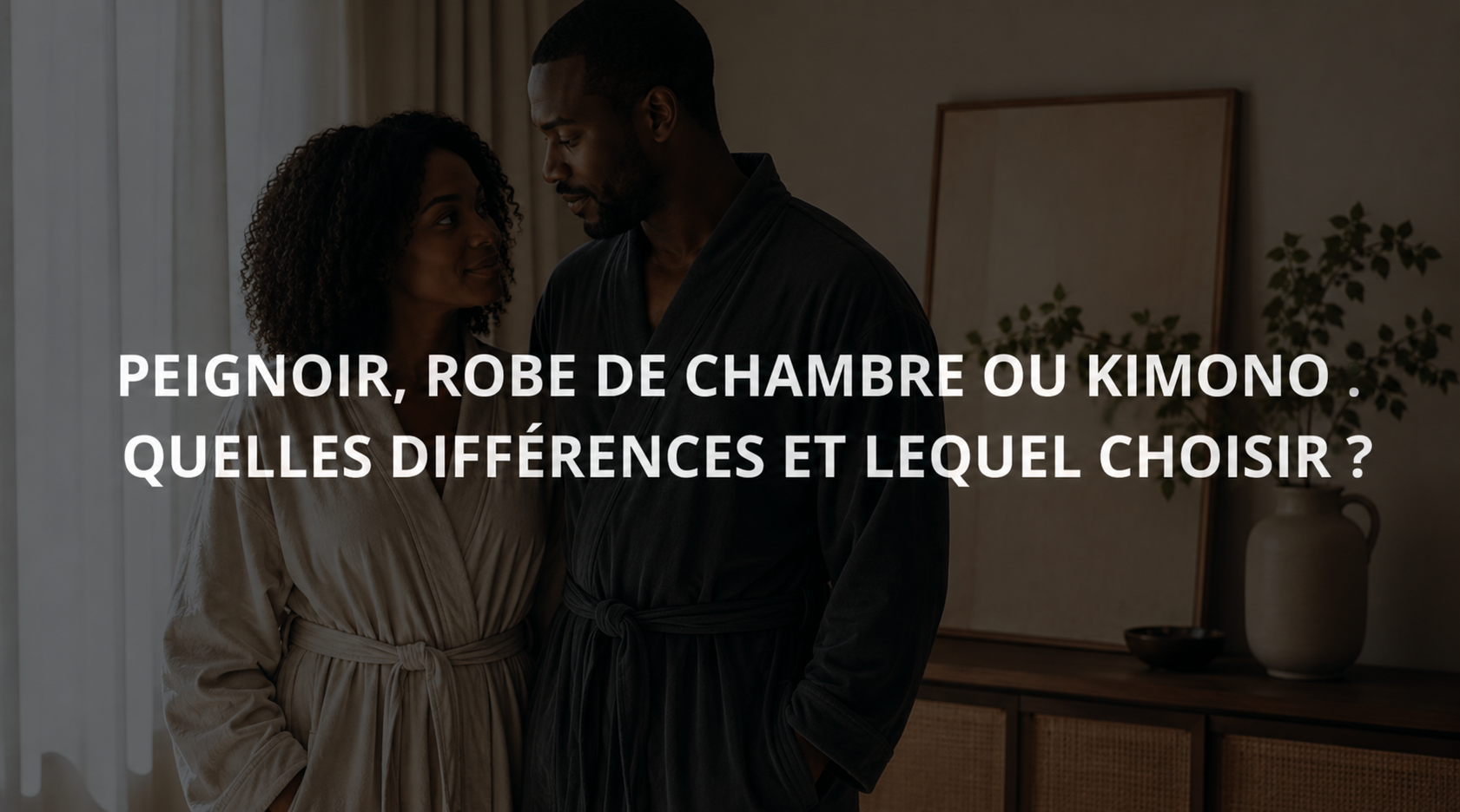 Peignoir, Robe de Chambre ou Kimono : Quelles Différences et Lequel Choisir ? Image