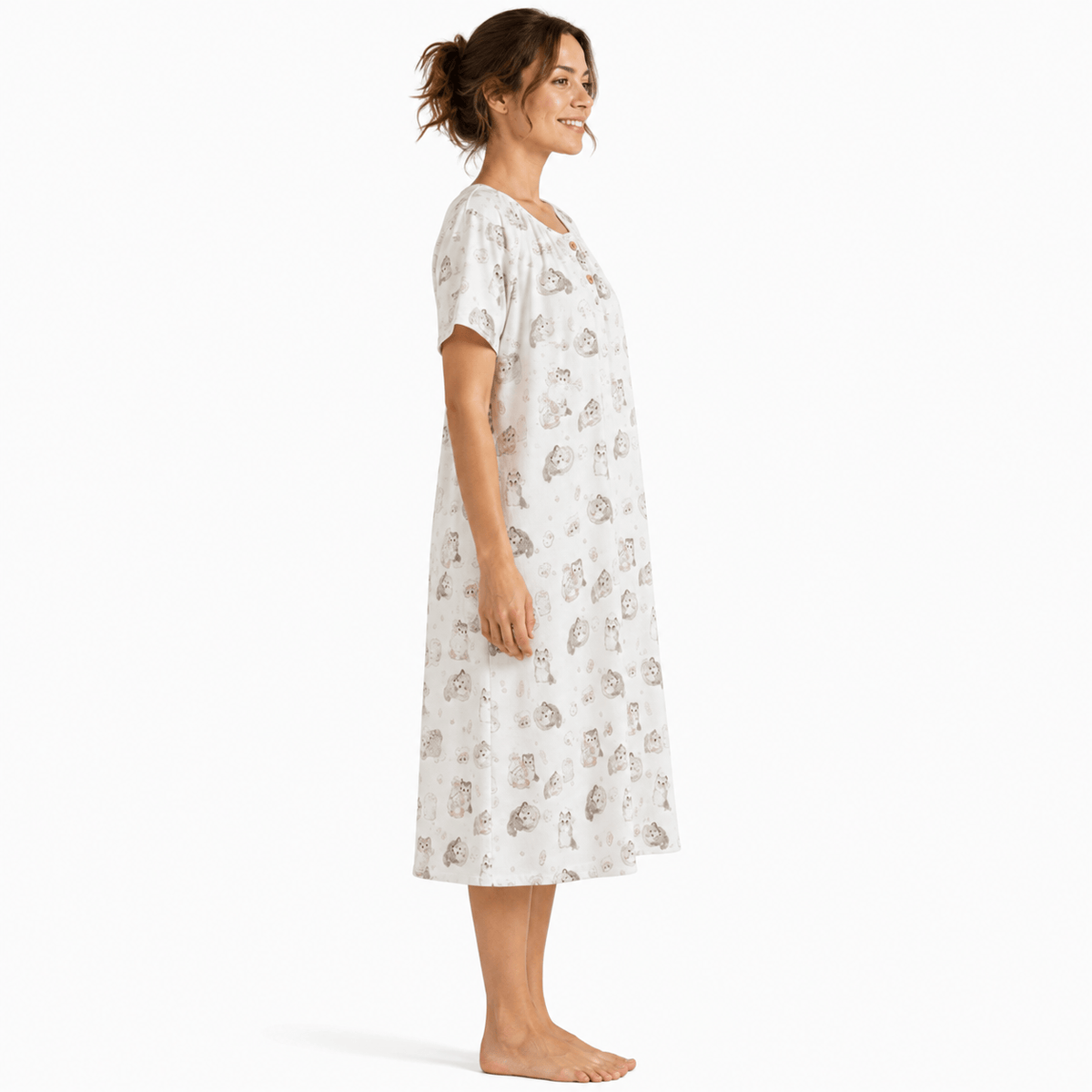 Robe de Chambre Femme Coton Été