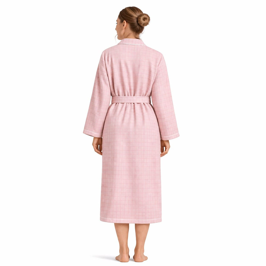 Kimono Femme Carreaux Léger