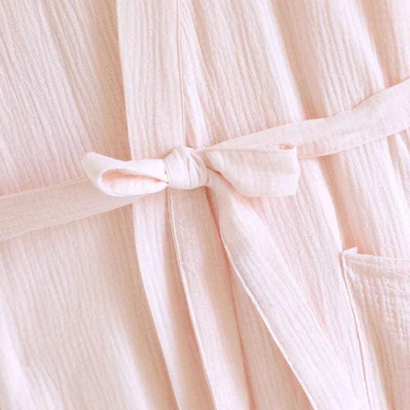 Kimono Femme Crêpe Uni Mi-saison Image
