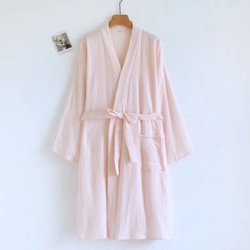 Kimono Femme Crêpe Uni Mi-saison