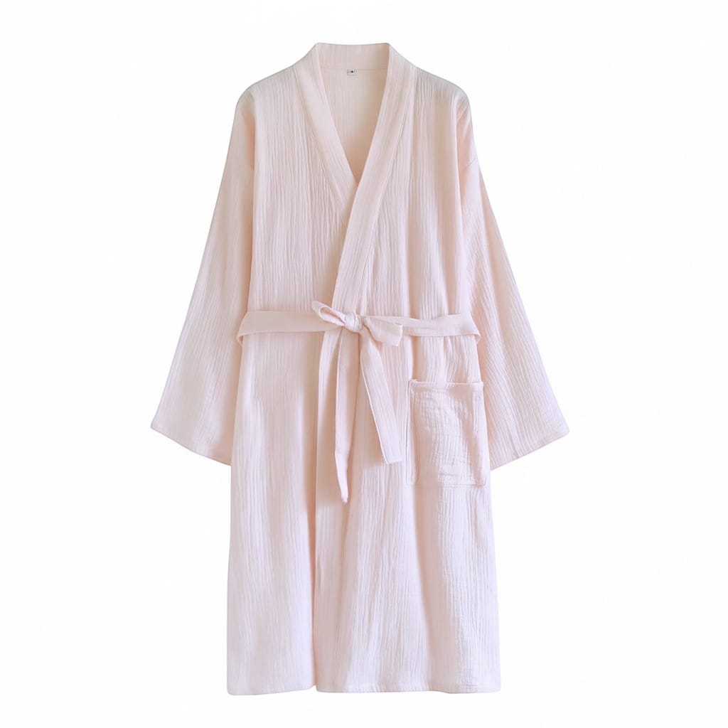 Kimono Femme Crêpe Uni Mi-saison