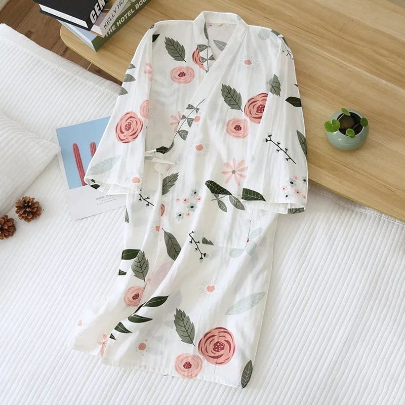 Kimono Femme Fleuri Élégant