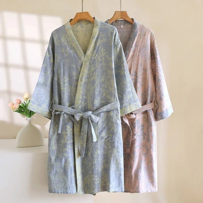 Kimono Femme Gaze Jacquard