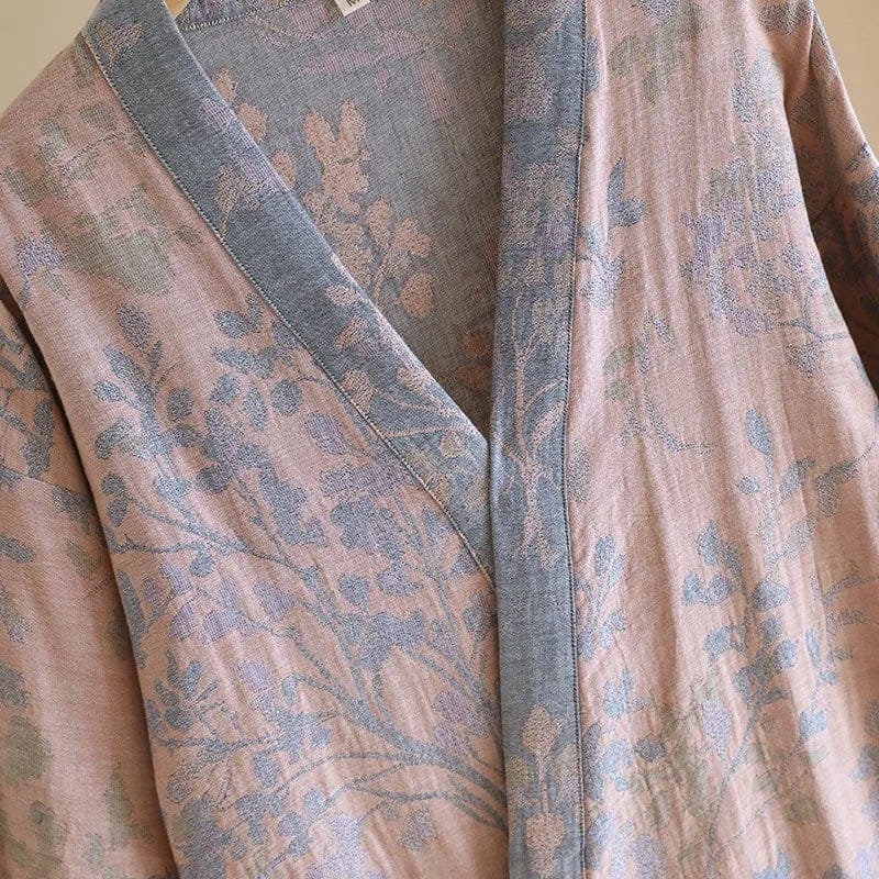 Kimono Femme Gaze Jacquard