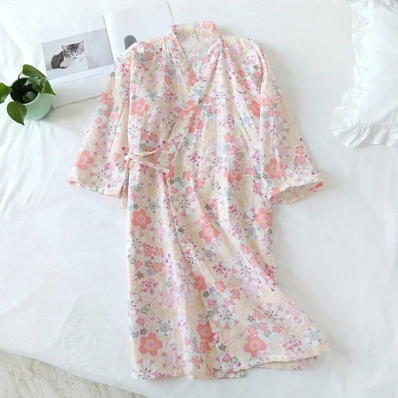 Kimono Femme Sakura Léger