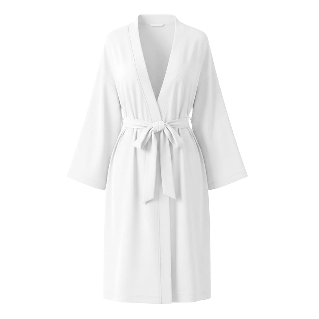 Kimono Femme Satin Court Élégant