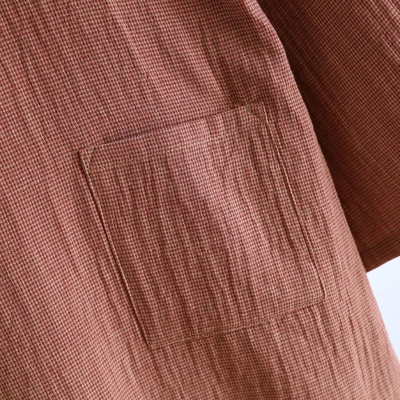 Kimono Homme Coton Léger avec Poches Mi-Saison