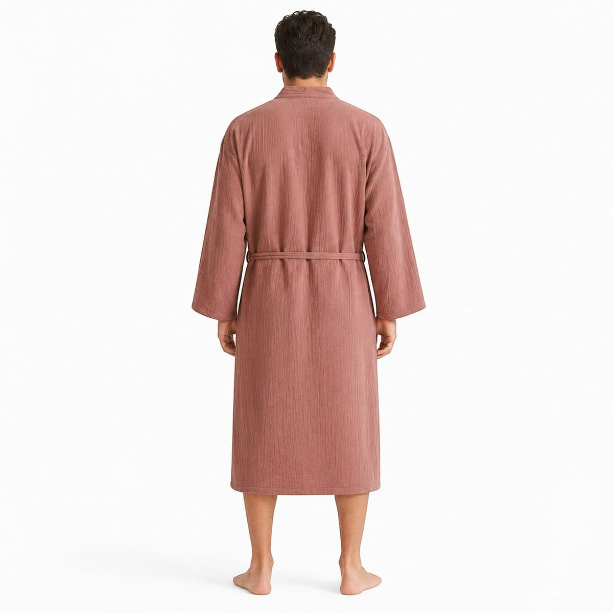 Kimono Homme Coton Léger avec Poches Mi-Saison