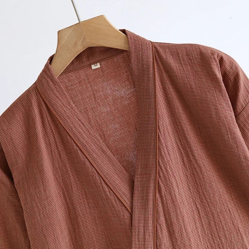 Kimono Homme Coton Léger avec Poches Mi-Saison Image