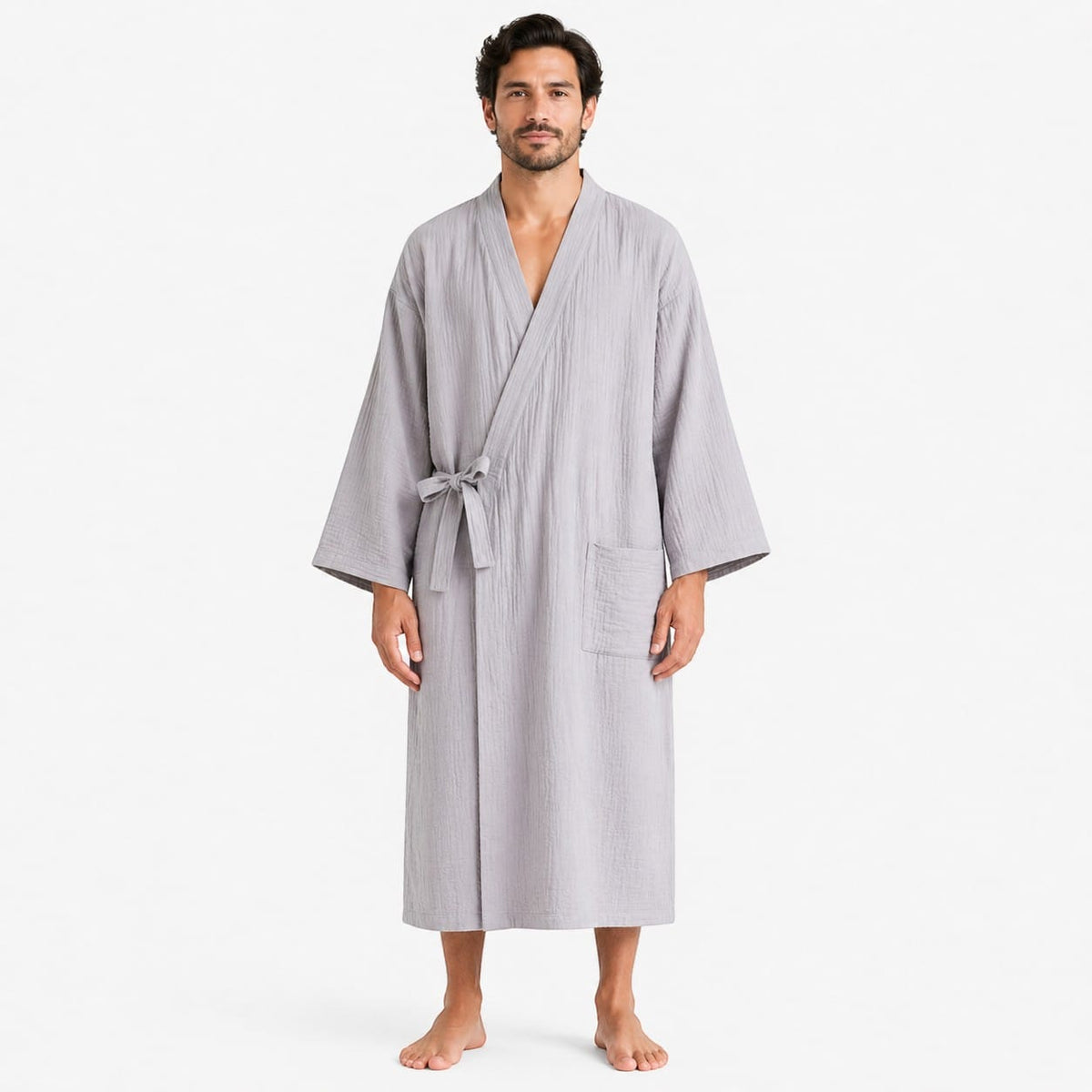 Kimono Homme Grande Taille Confort Mi-Saison