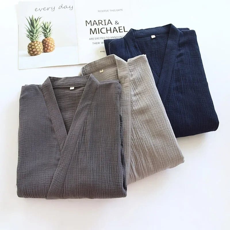 Kimono Homme Grande Taille Confort Mi-Saison