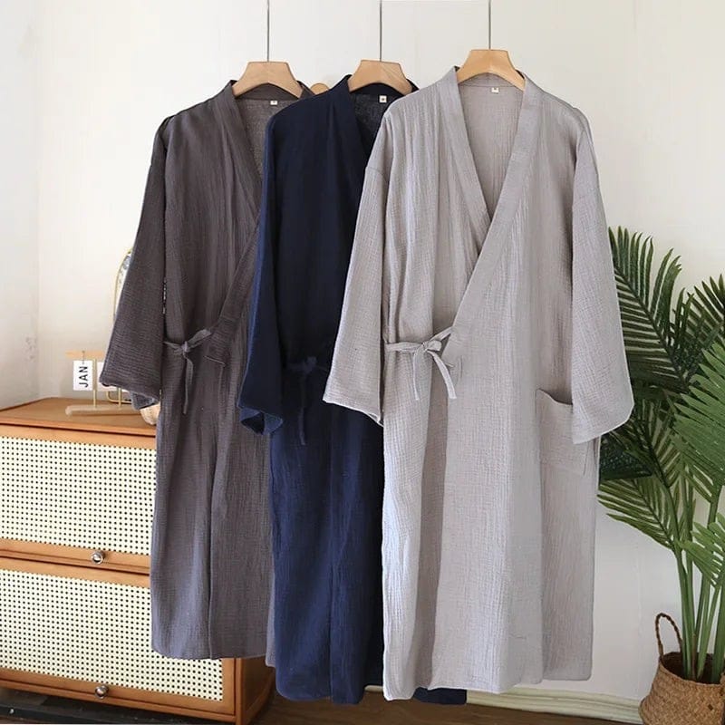 Kimono Homme Grande Taille Confort Mi-Saison