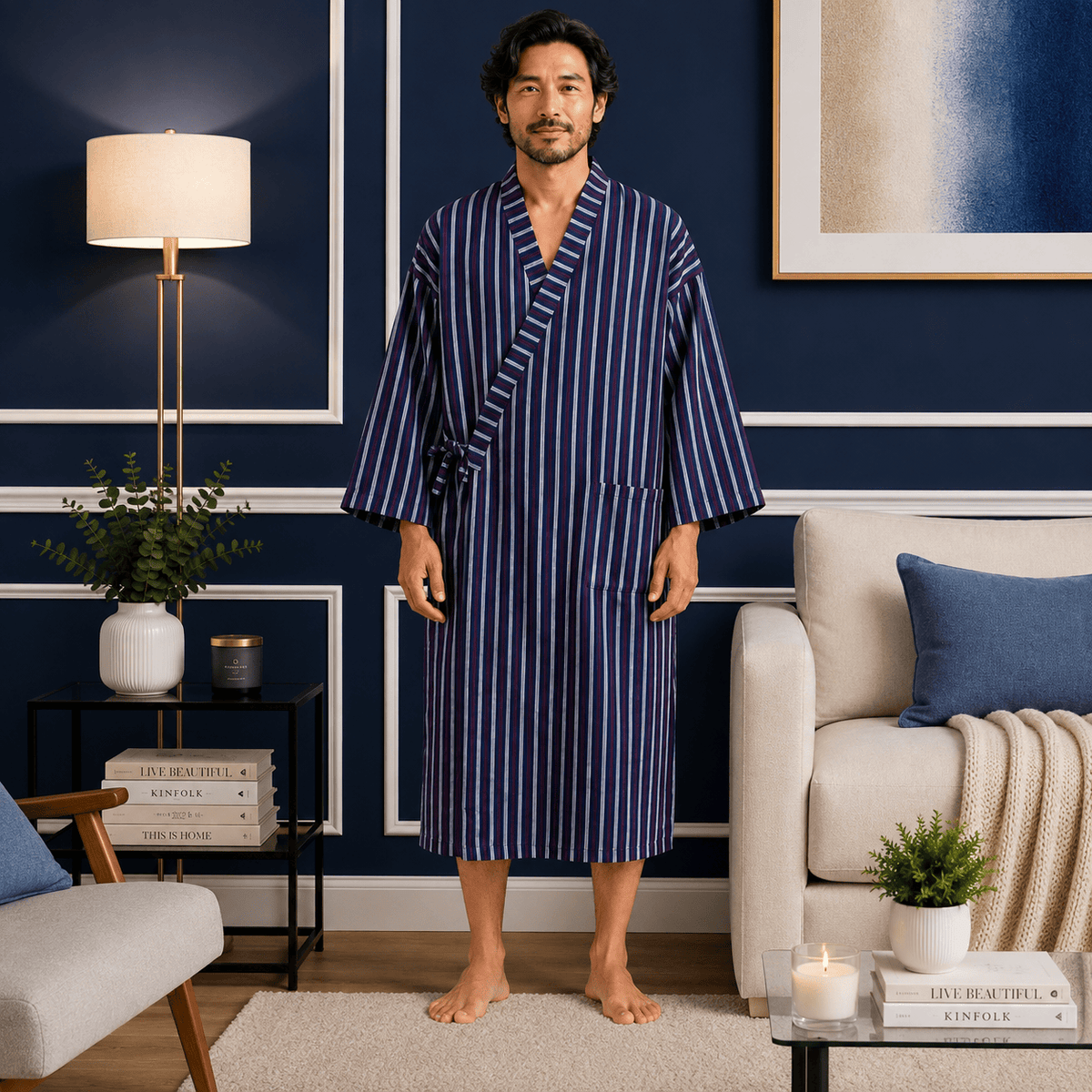 Kimono Homme Japonais Double Épaisseur