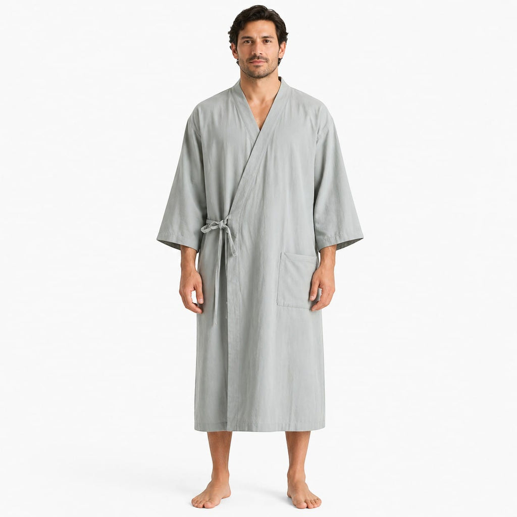 Kimono Homme Long Léger Respirant Été