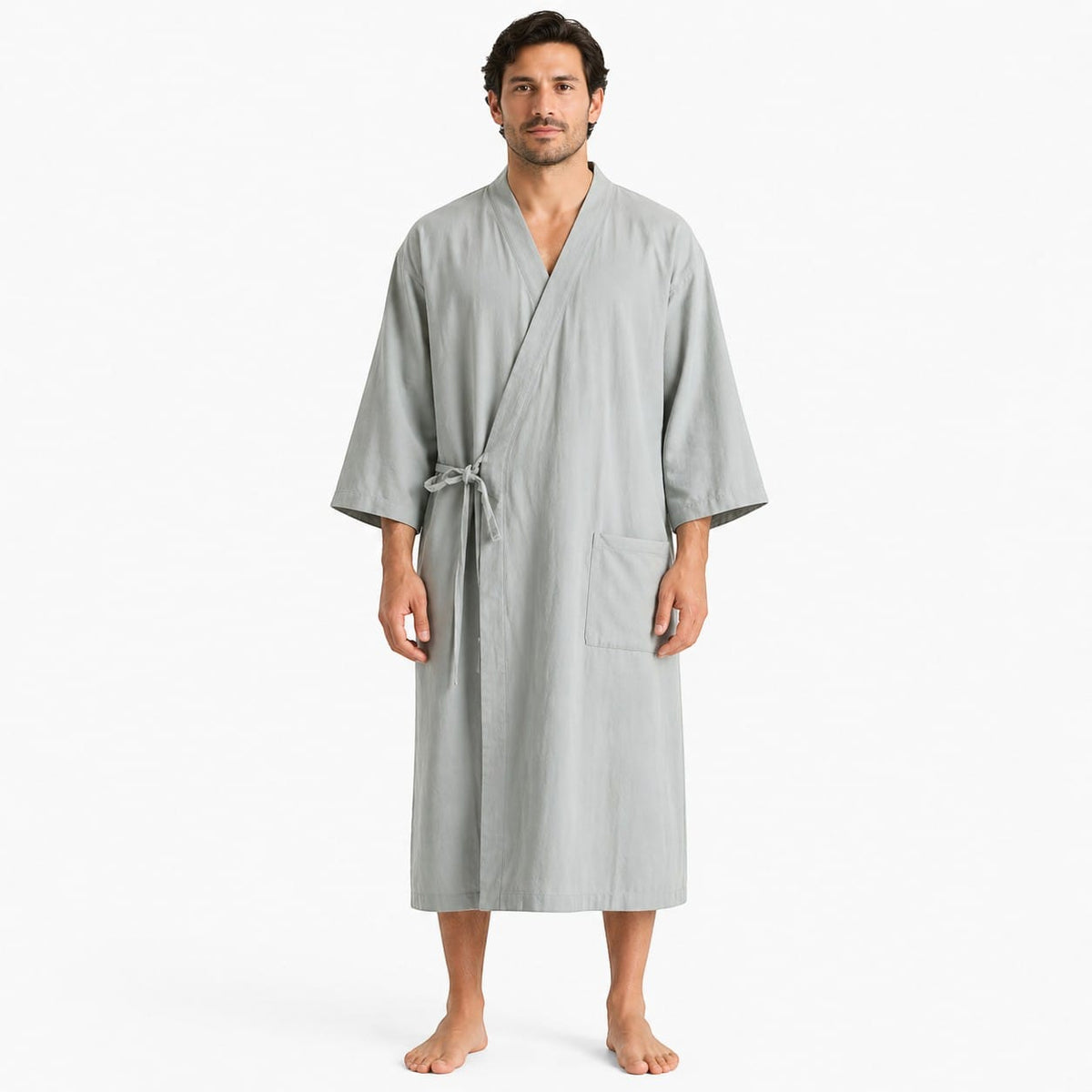 Kimono Homme Long Léger Respirant Été