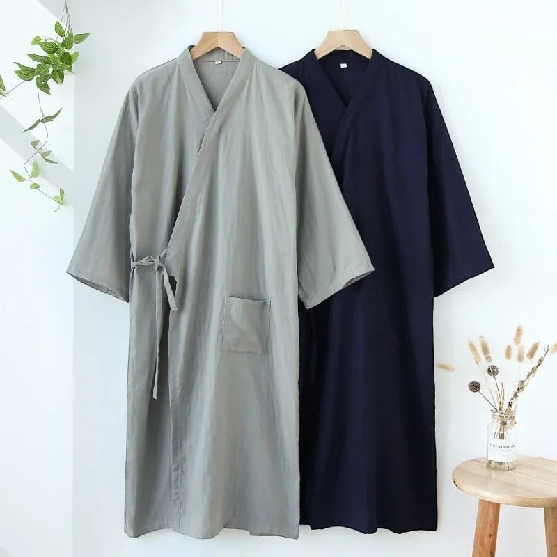 Kimono Homme Long Léger Respirant Été