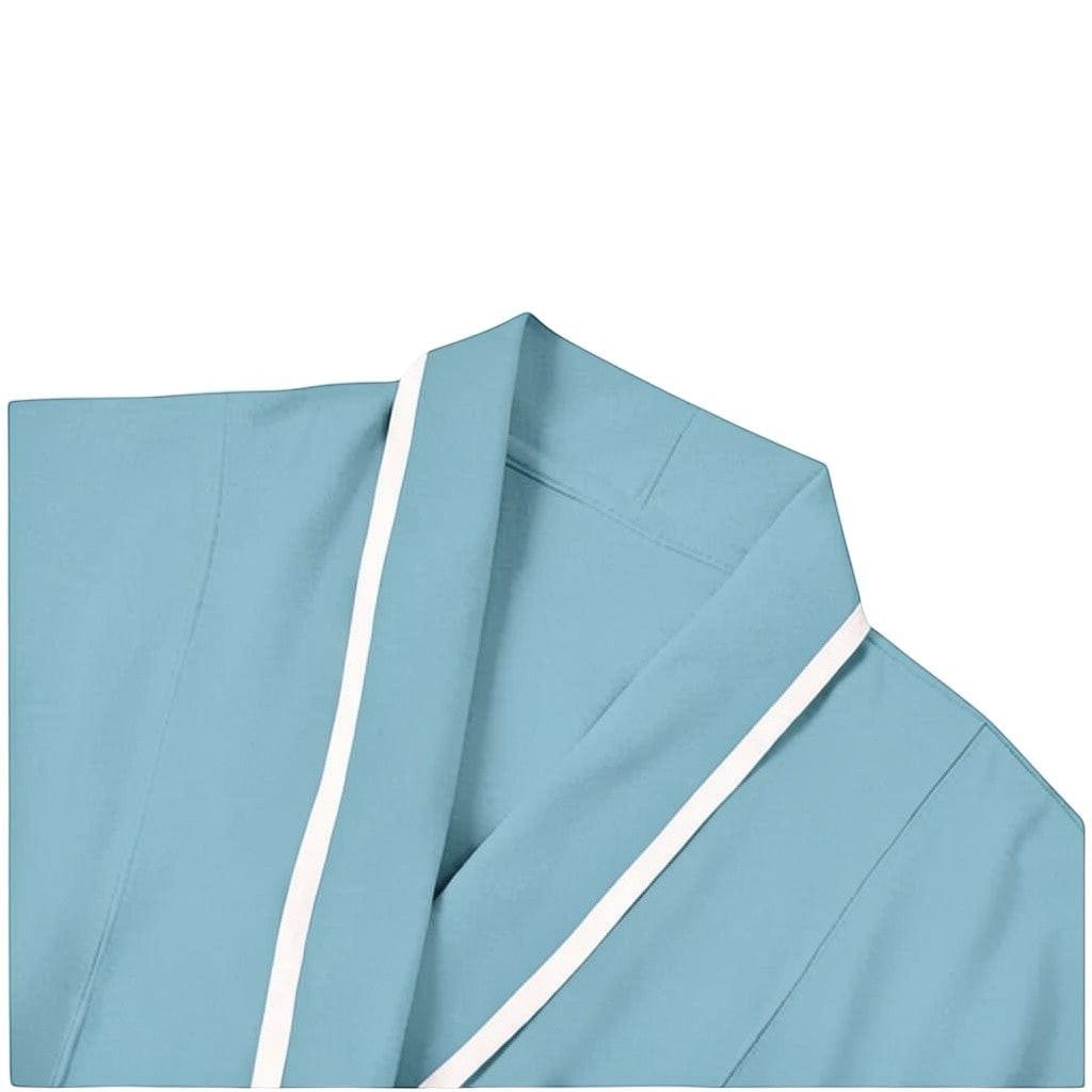 Kimono Homme Polaire Patchwork avec Ceinture Hiver